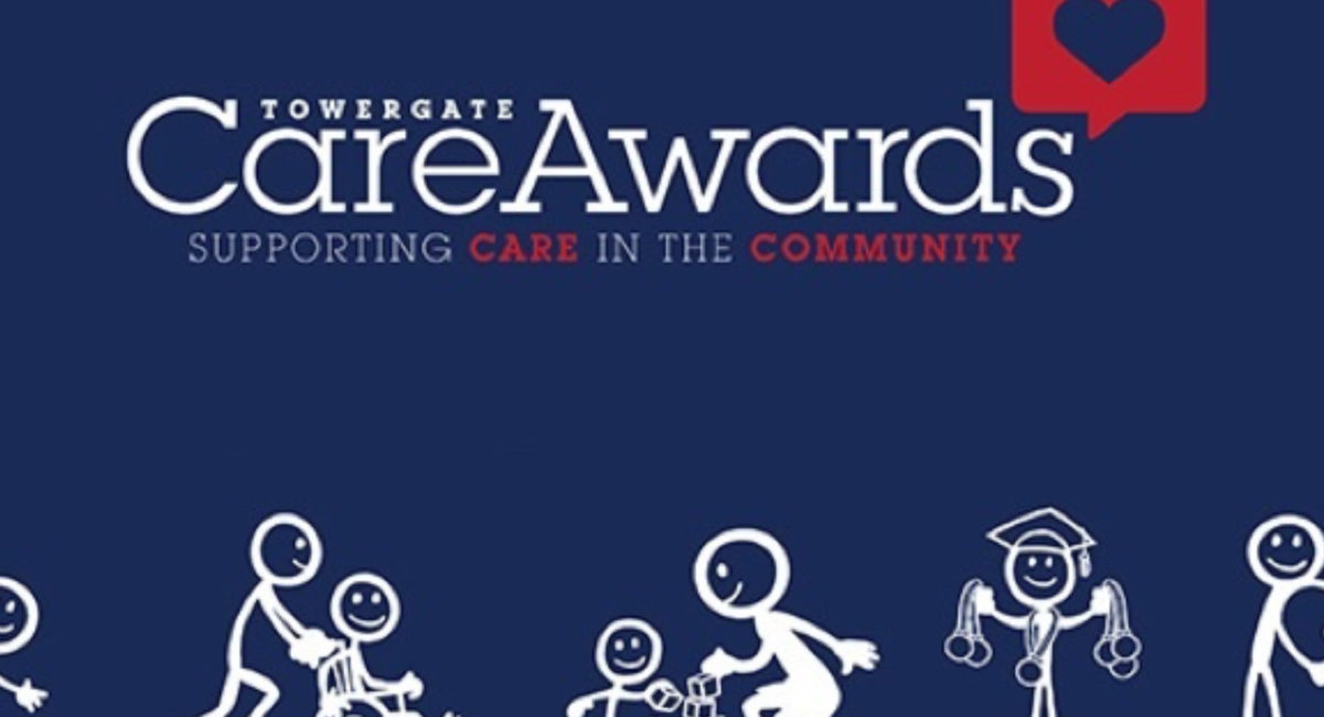 Image of Towergate Care Awards Banner
